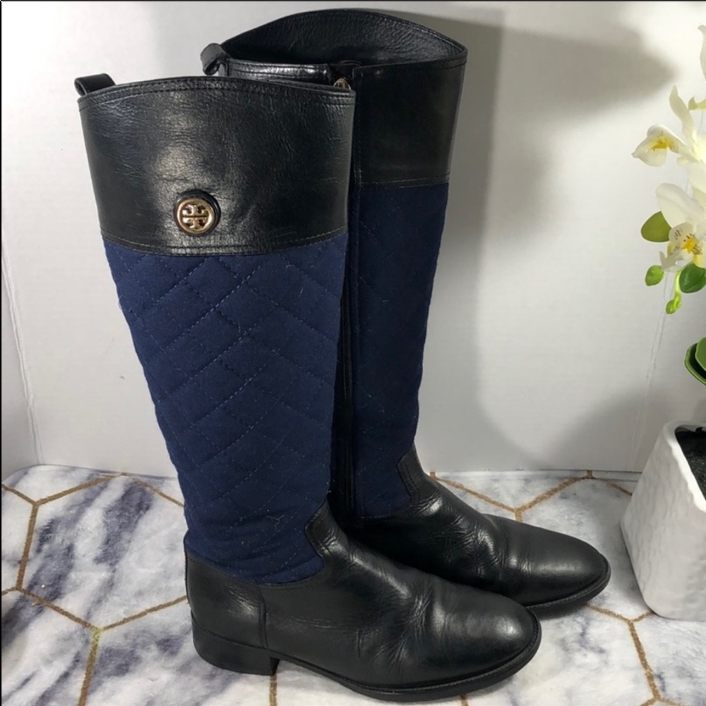 Beautiful gentle used Tory Burch riding boots